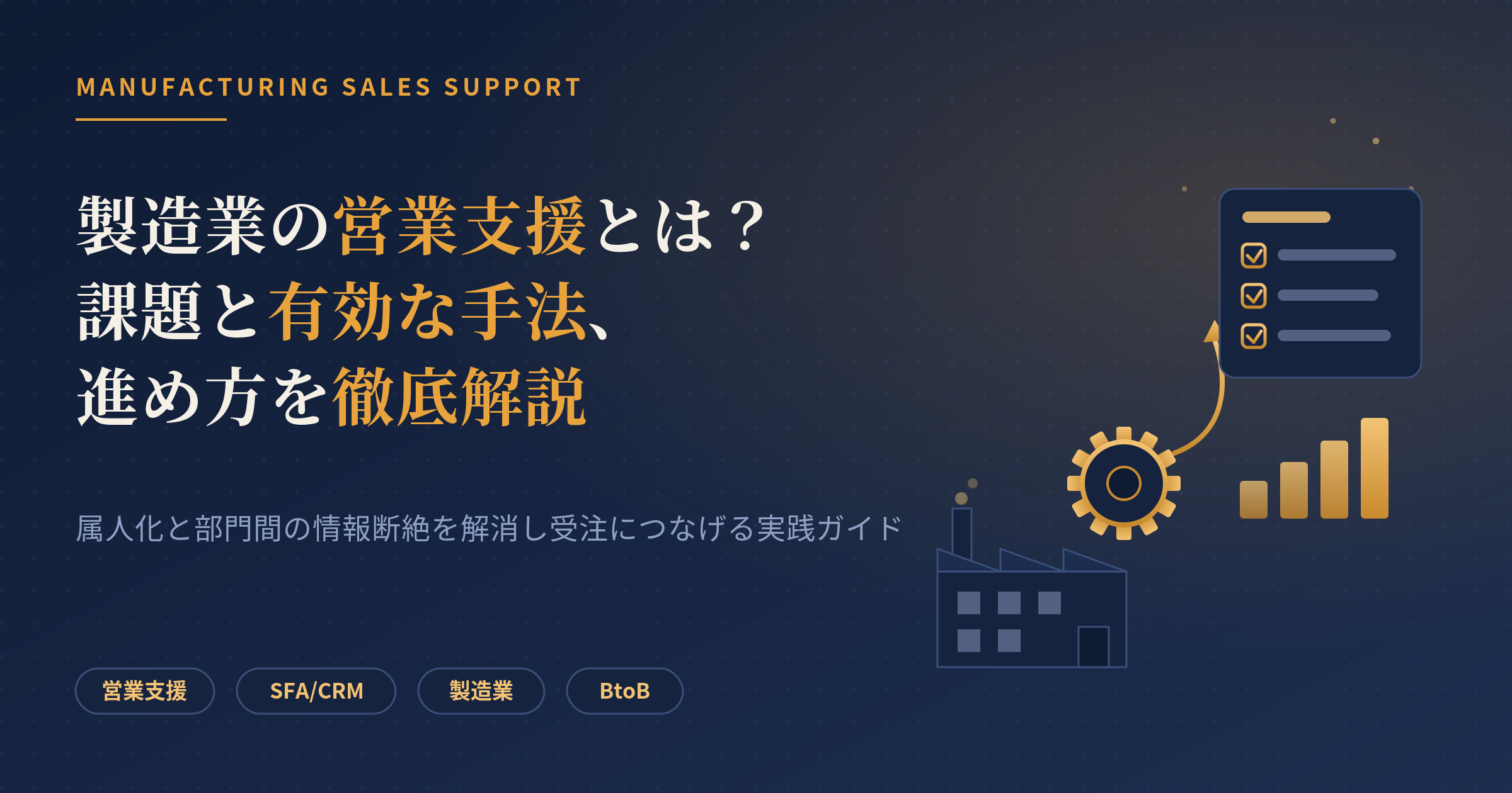 製造業 営業支援