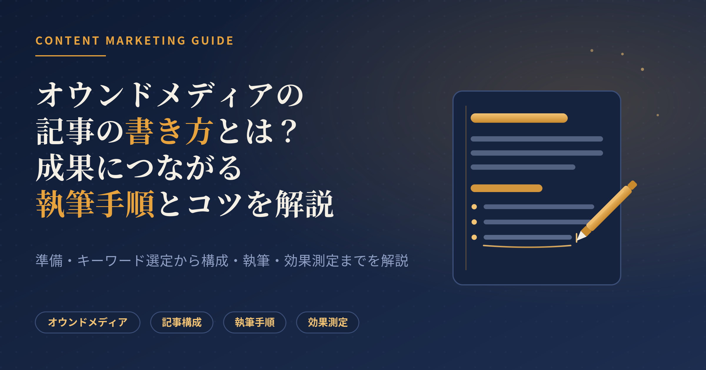 オウンドメディア 書き方