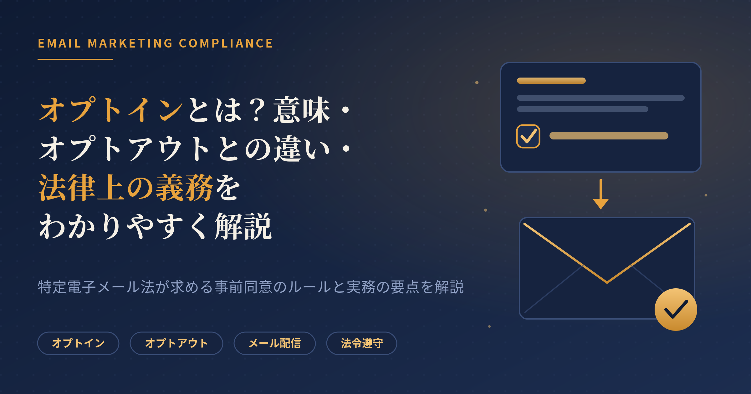 オプトイン とは