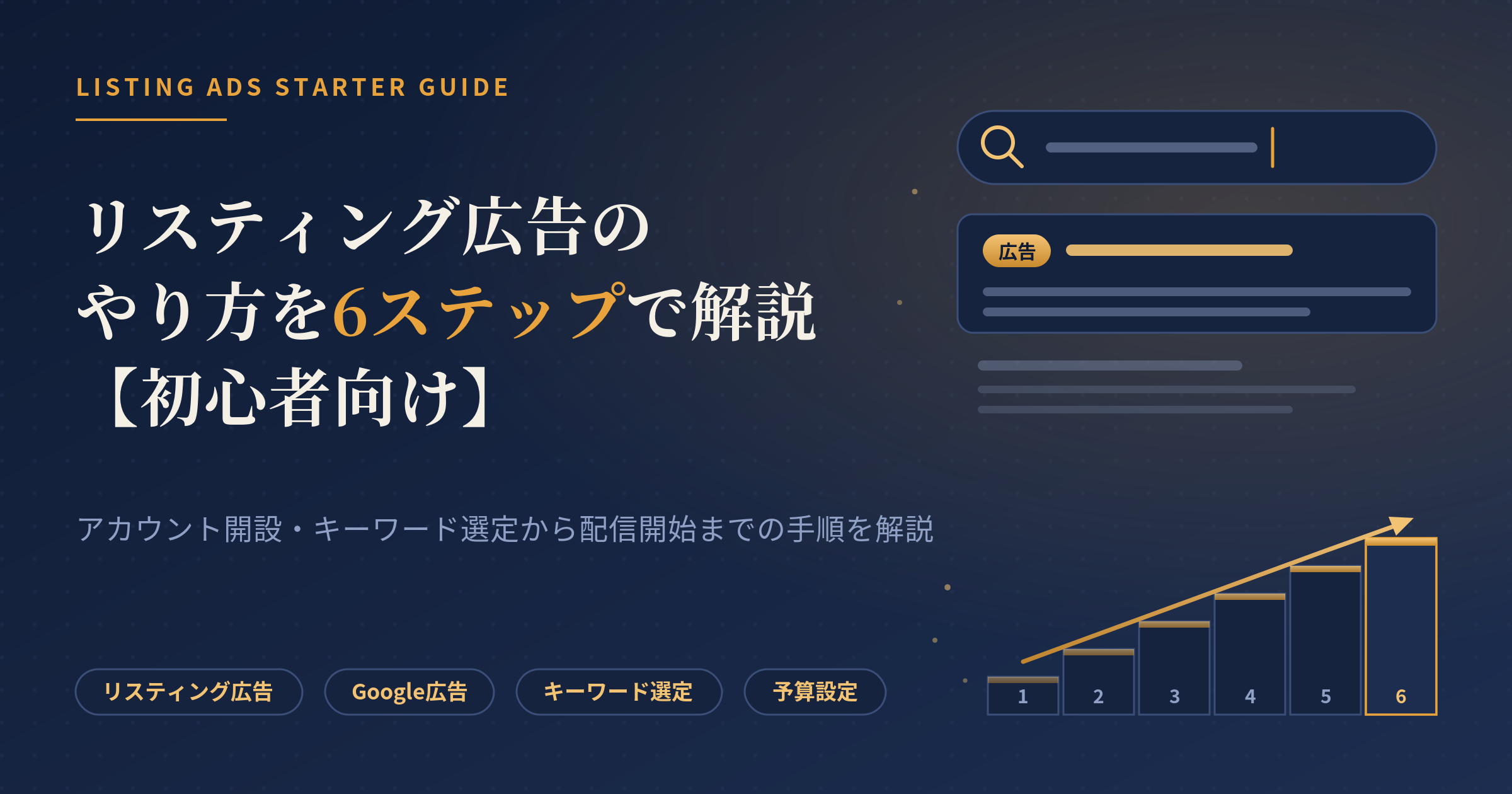 リスティング広告やり方