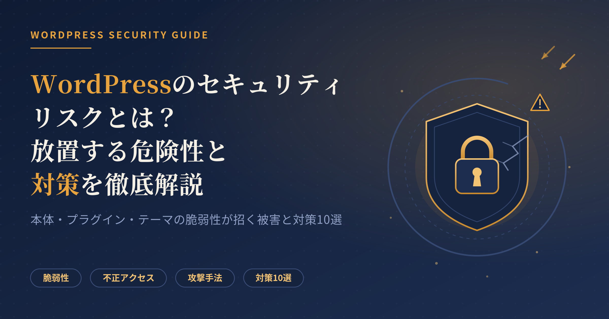 wordpress セキュリティ リスク