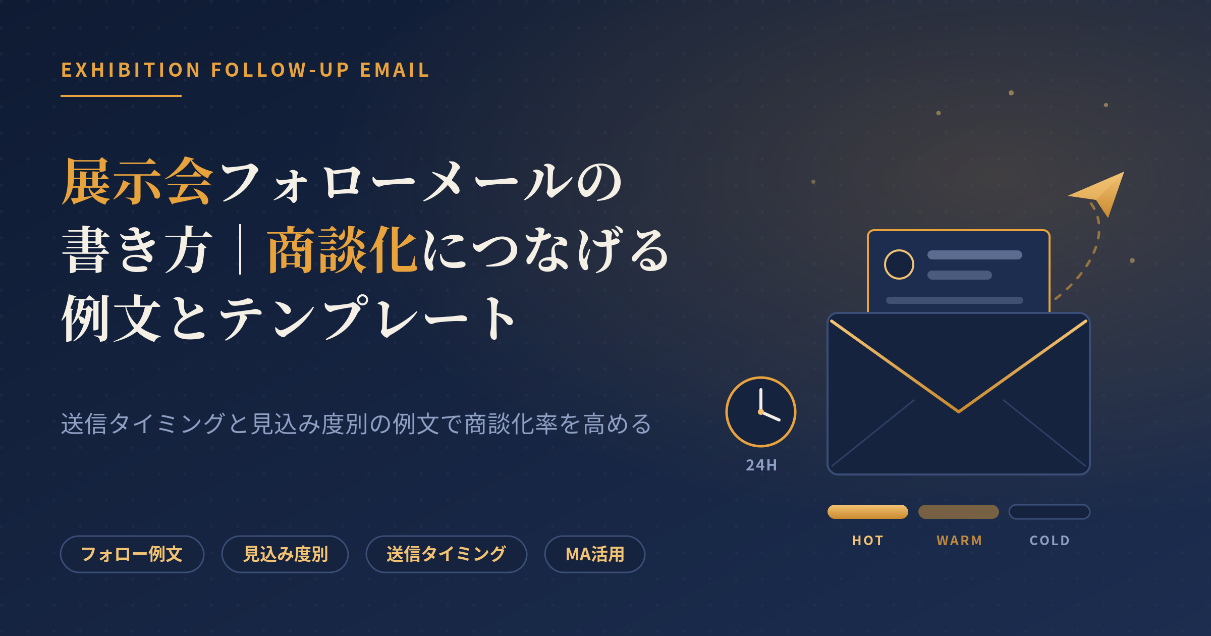 展示会 フォロー メール