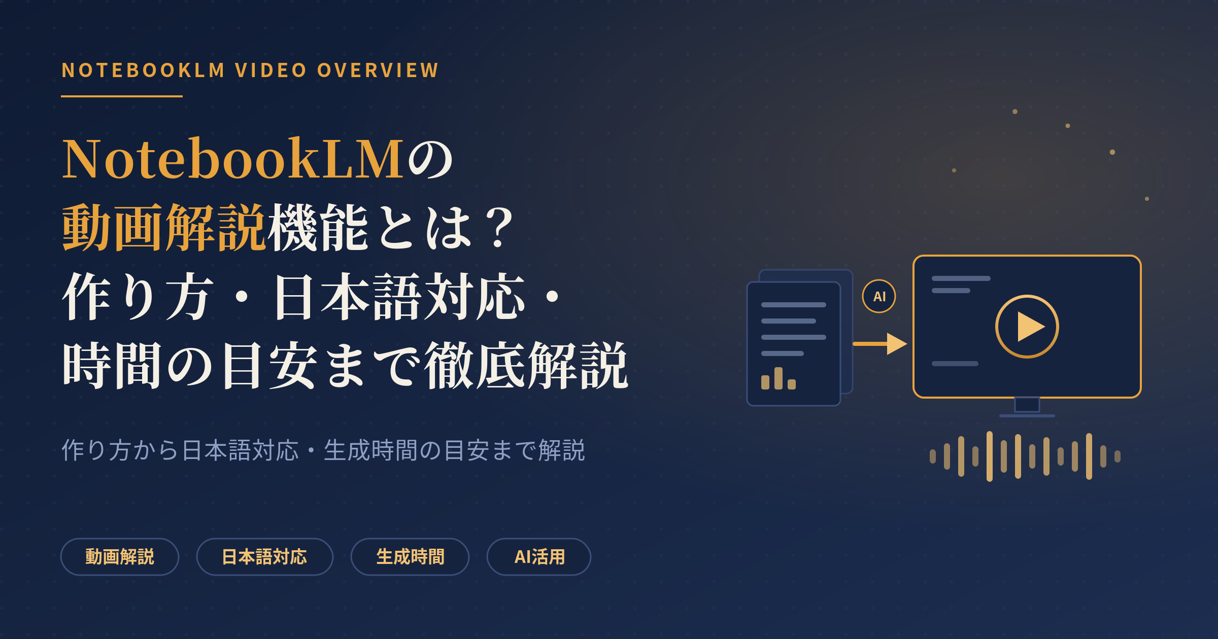 notebooklm 動画