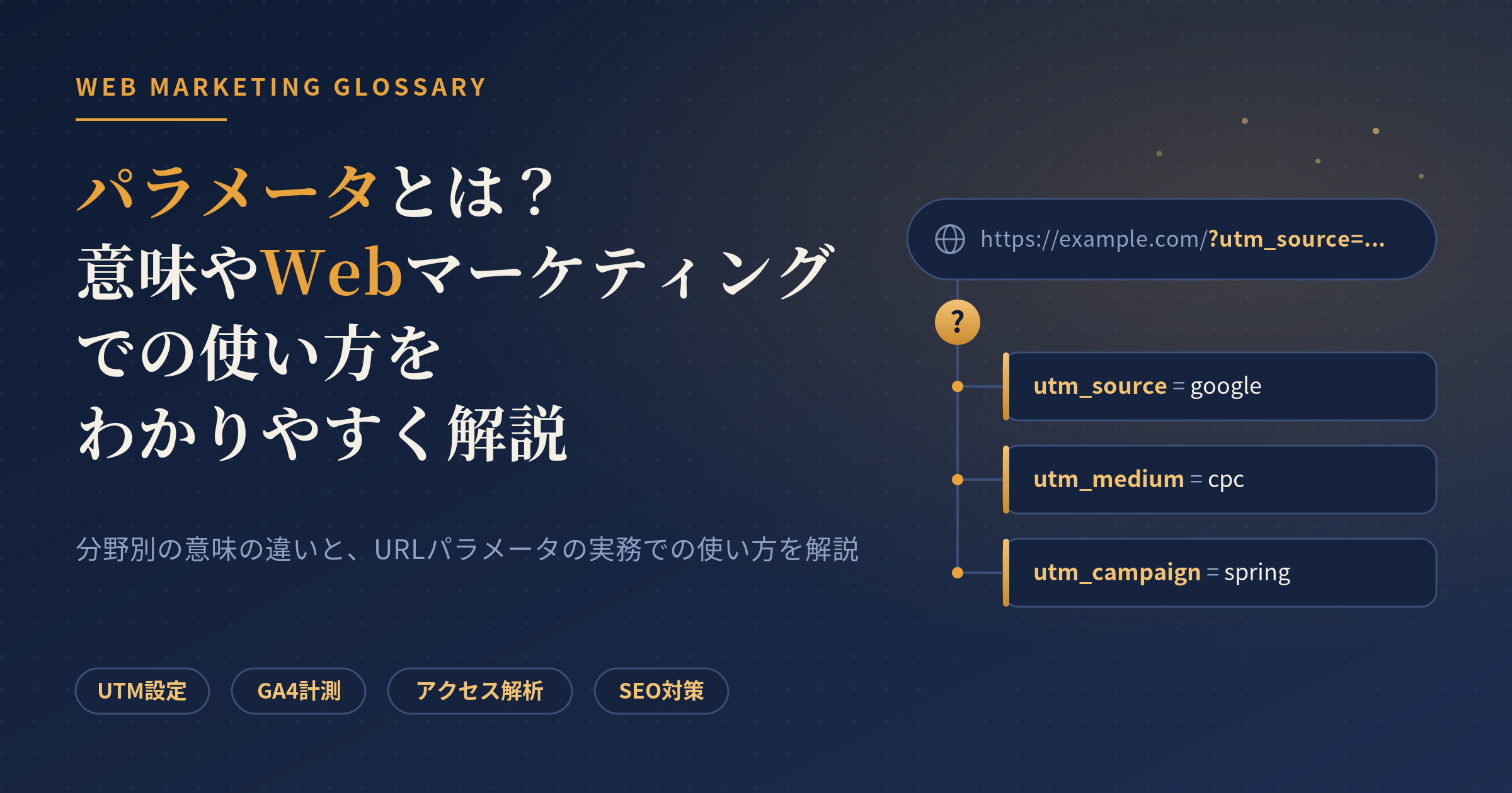 パラメータとは