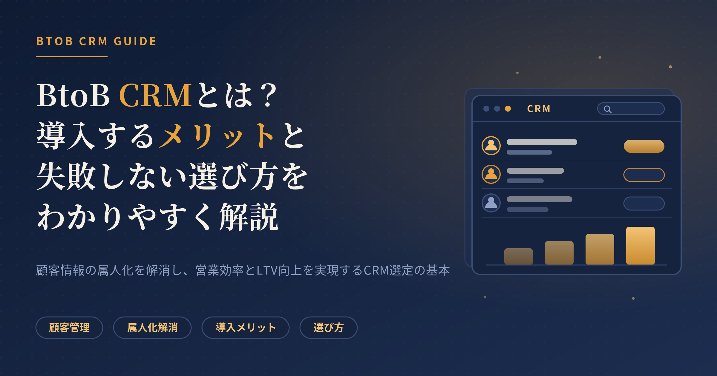 BtoB CRM