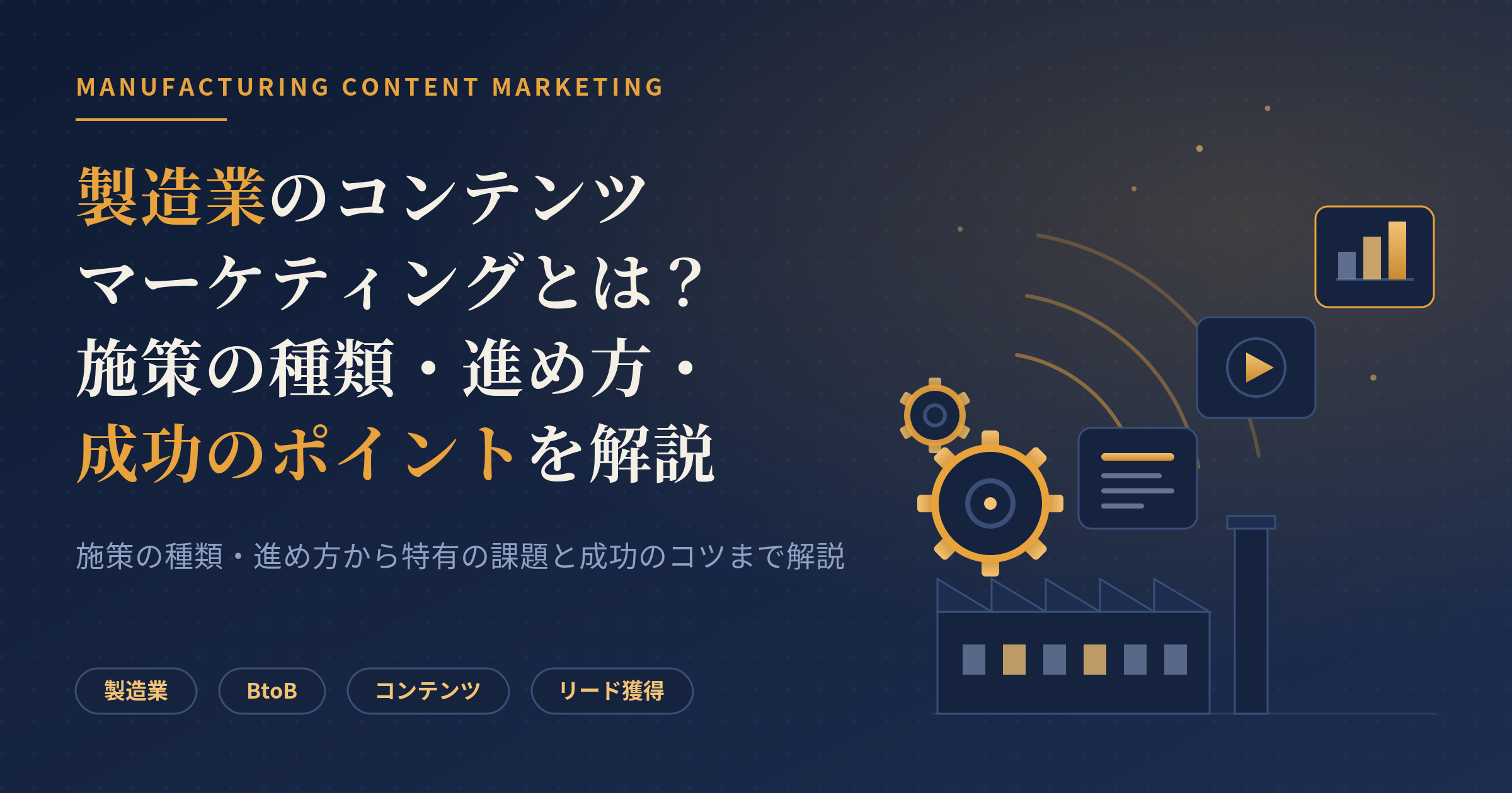 製造業 コンテンツマーケティング