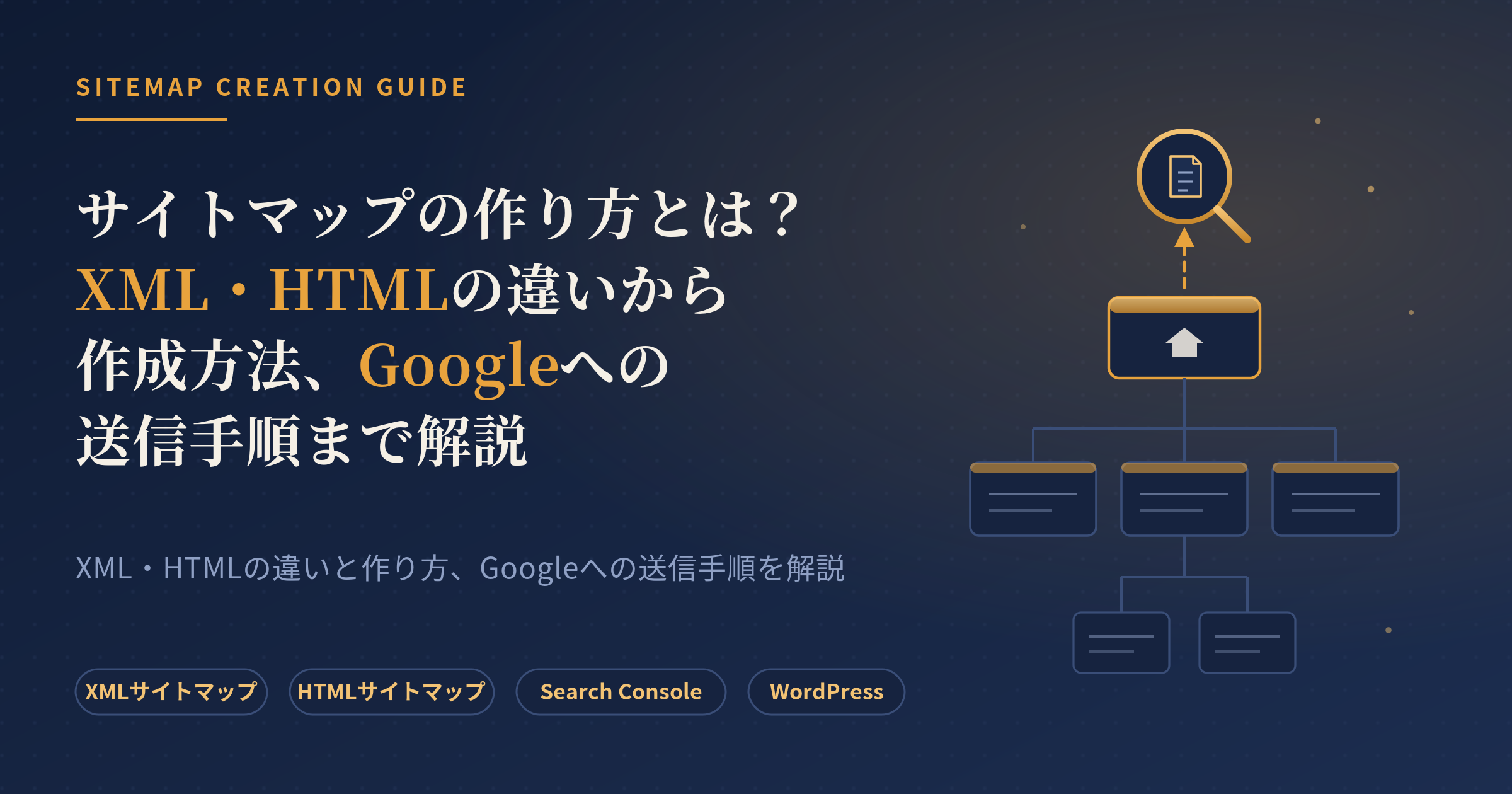 サイトマップ 作成