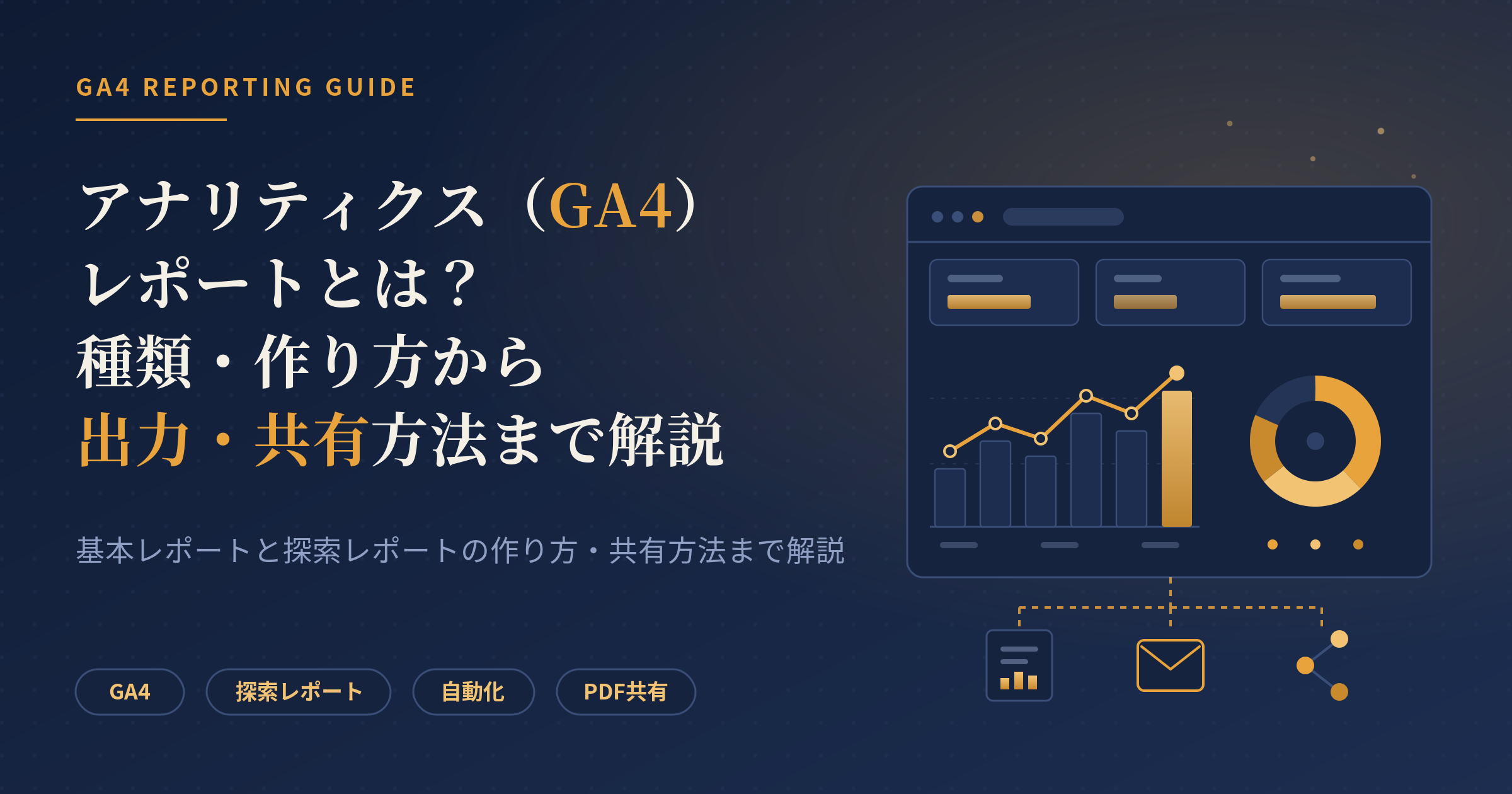 アナリティクス レポート